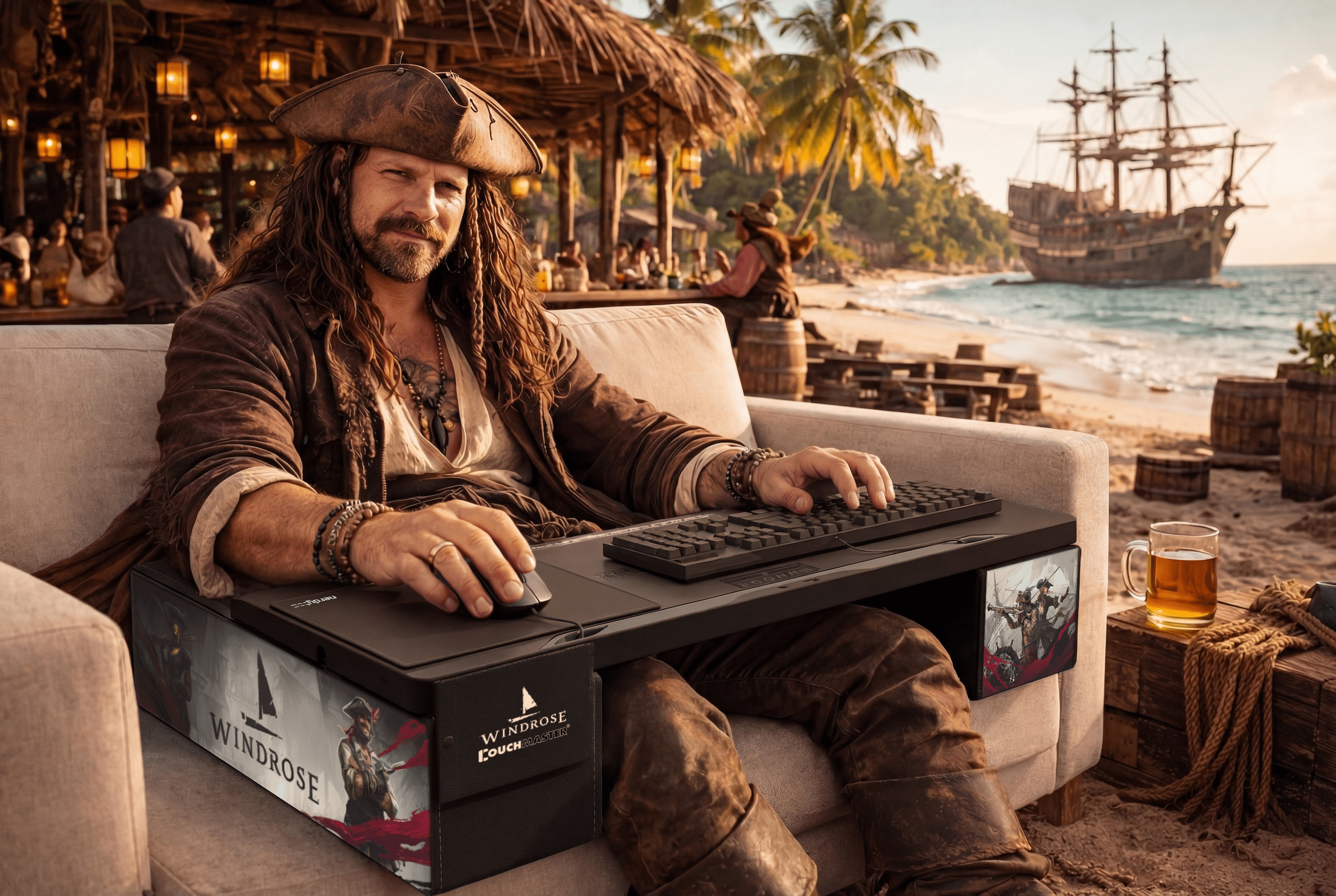 Windrose bringt Piraten-Survival auf Steam – und so zockst du es perfekt auf der Couch