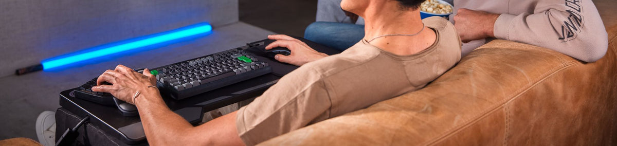 Couchmaster - Mouse & Keyboard Gaming Relaxed on the Couch – nerdytec