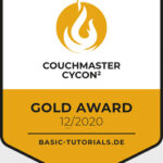 Alt Text: BasicTutorialsGoldCycon2AwardBasicTutorialsGoldCycon2Award